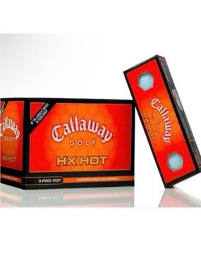 NWT-Callaway HX NWT HOT Golf Balls-4 Sleeves 12 Golf Balls